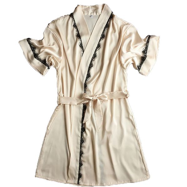 

new arrival silk bathrobe women satin kimono robes for women robes bridesmaids long kimono robe bride silk robe dressing gown, Black;red