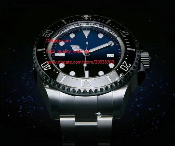 

factory supplier ceramic bezel wristwatches stainless steel 116660 44mm automatic mechanical mens men's watch watches, Slivery;brown