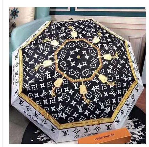 

Luxury camellia flower umbrella women 3 fold uv hade protection unny and rainy umbrella 8 color