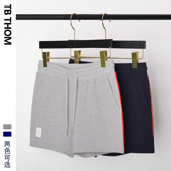 

2020 tb women's sport casual solid summer shorts women cotton lady gray dark blue, White;black