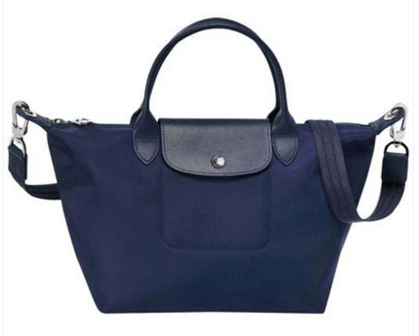 

New women de igner handbag pari fa hion handbag folding nylon houlder bag lady waterproof tote woman dumpling bag lei ure package