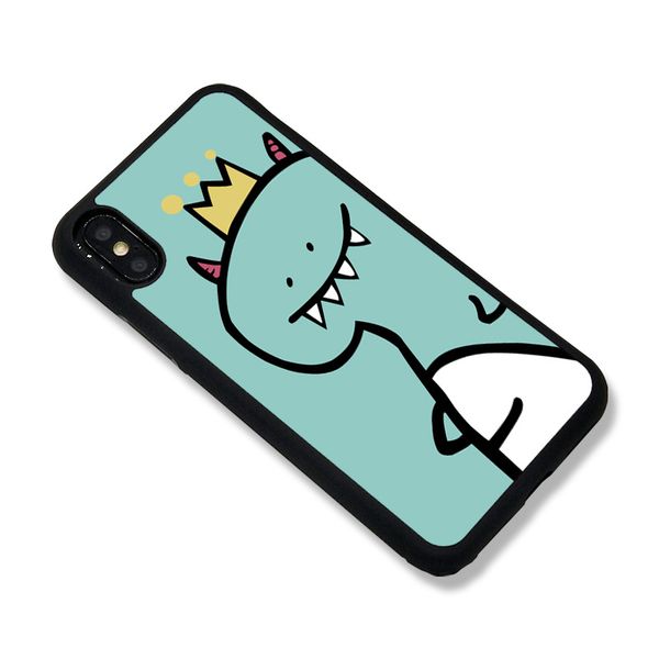 

New iPhone 11/11Pro/11promax/X/XS/XR/6/7/8 Case Soft Edge Mobile Phone Case Cover New Crown Cartoon Case High Quality 7 Styles