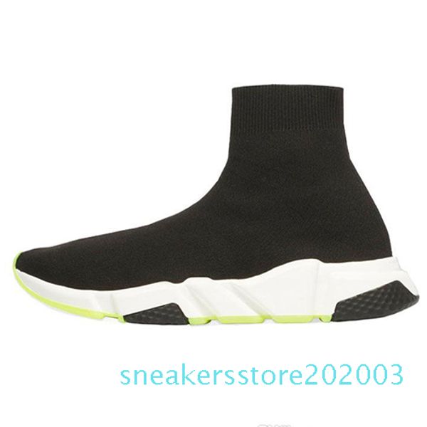 

2019 paris luxury men women sock shoes black white red designer shoes high casual shoes trainer fashion boots sport sneakers 36-45 s03