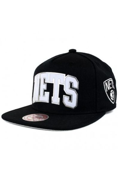 

mitchellandness eu179 bronet blk os snapback cap, Blue;gray