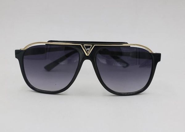 

popular plate selling latest fashion men designer sunglasses metal the with combination frame 0937 box square lens uv400 quality fsbre, White;black