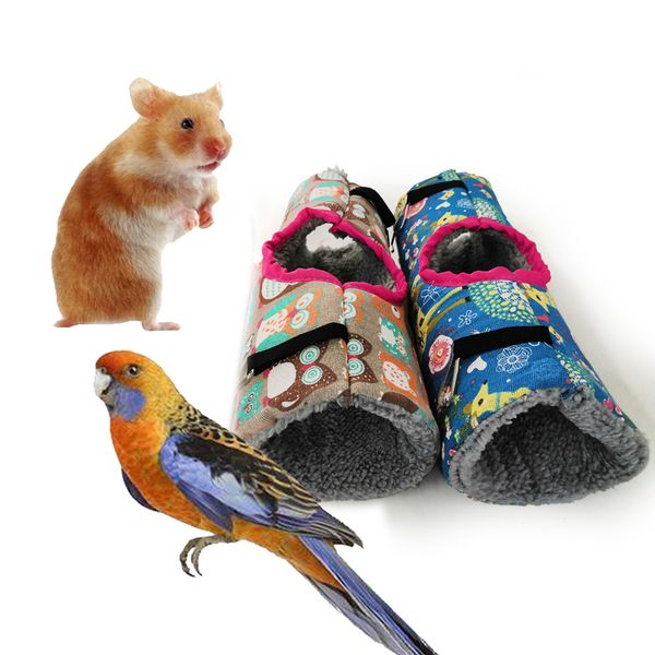

2pcs small pet tunnel toy for hamster squirrel sugar glider gerbil 30x9cm