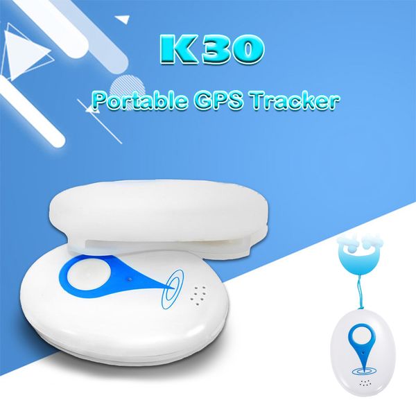 

k30 wearable gps tracker for kids/elder sos two-ways call gps tracking device with waterproof geo-fence speed alarm