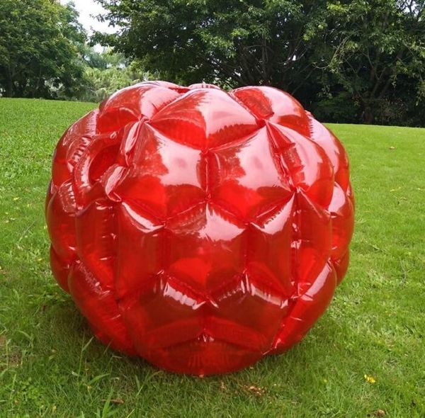 60 cm kinder grünland stoßstange aufblasbare kinder strand vergnügungspark spielzeug kinder im freien spiel rollende kugel gras zorb bälle