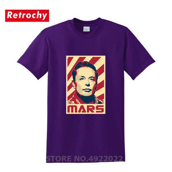 

elon musk space x t shirt novelty occupy earth spacex starman car t-shirts mars retro propaganda tshirt men hipster summer dress, White;black