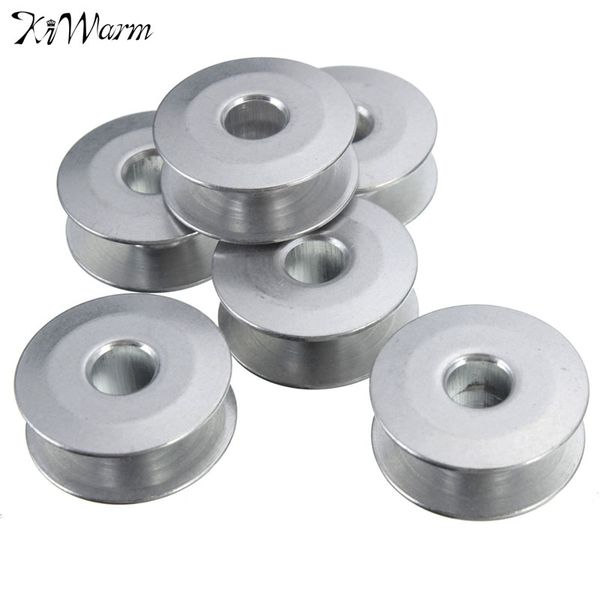 

kiwarm 10x промышленные швейные аксессуары нить строка пустые бобины катушки для певца для брата juki швейные машины инструменты, Black