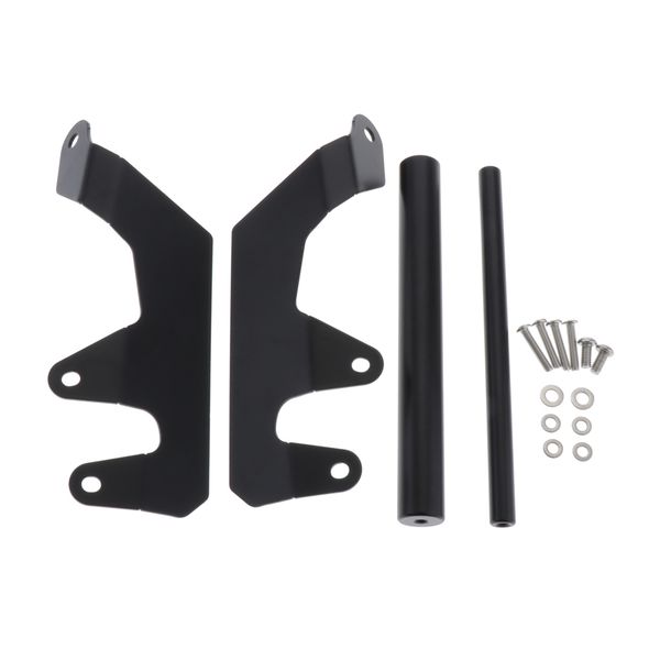 

motorcycle gps phone mount holder navigation systems mounting kit for honda nc700x nc750x 14-15, black