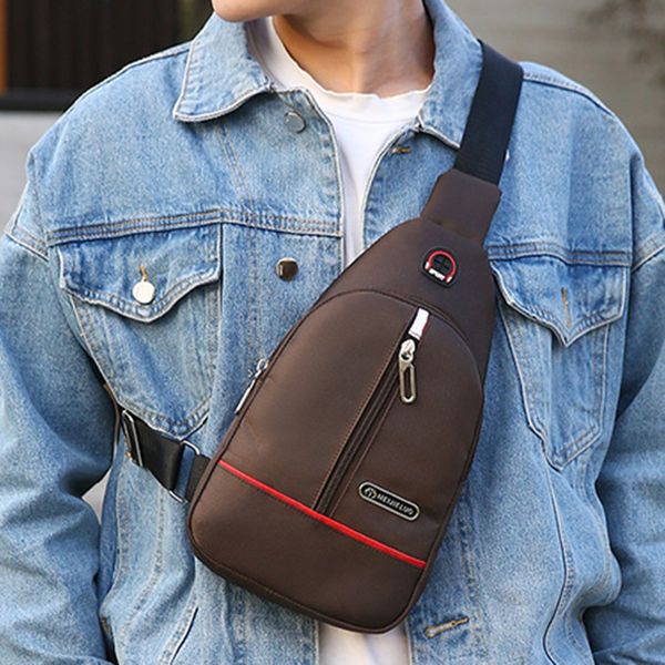 

men fashion casual chest bag messenger crossbody bag handbag single should bags handbag bolsa feminina bags for male bolsos muje