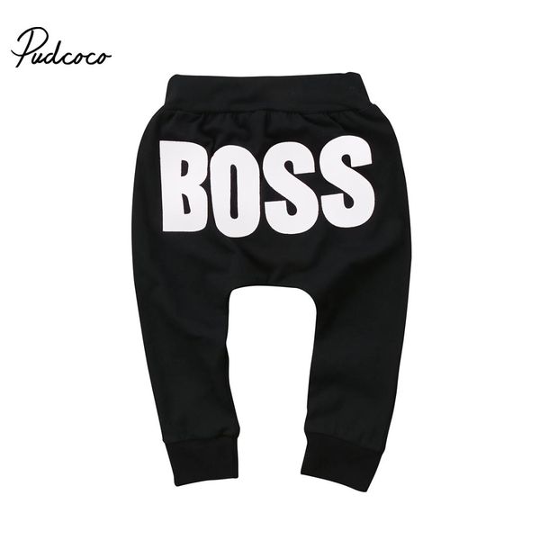 

pudcoco kids baby boy girl harem pants letter bottoms leggings trousers clothes 1-5years pudcoco, Blue