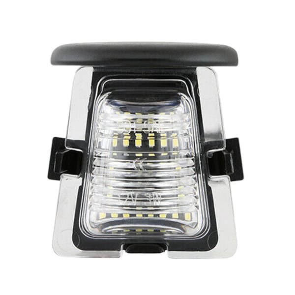 

for 2007-2018 wrangler jk white smd led license plate light lamp housing