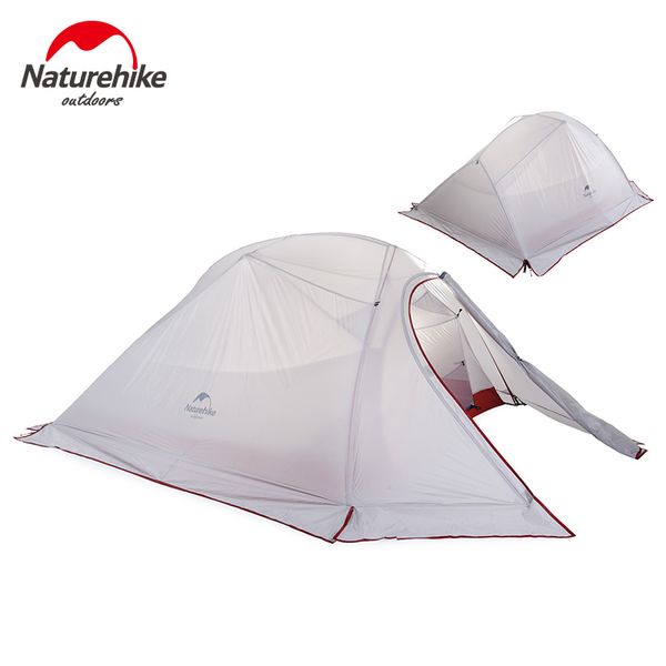 

naturehike outdoor camping tent 2 3 person waterproof double layer winter 4 season hiking tourist 1 person ultralight tent