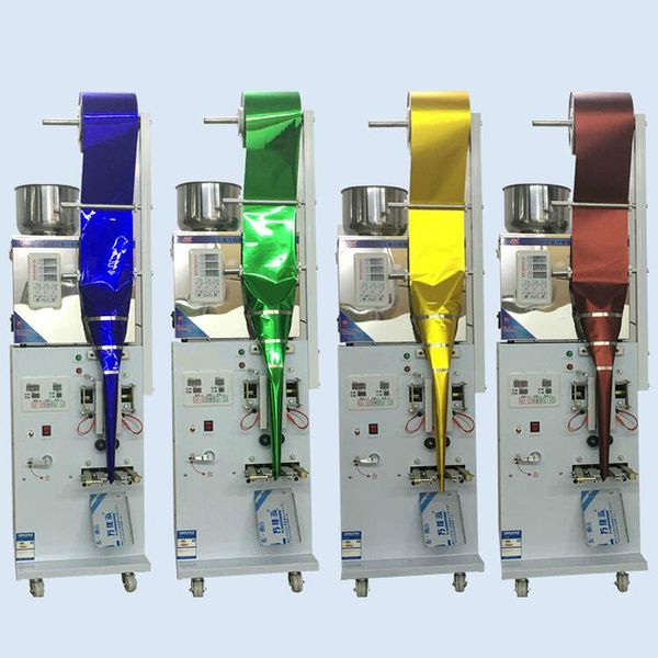 

multi-function packing machine granule powder hardware screw filling machine three-sided seal back seal sealing packaging machine