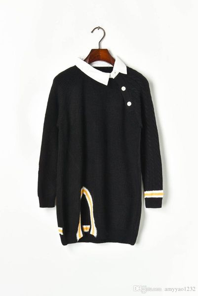 

86 бесплатная доставка 2019 летняя женская одежда с длинным рукавом отворотом шеи зеленый белый черный мода женская одежда xiaoermei, White;black