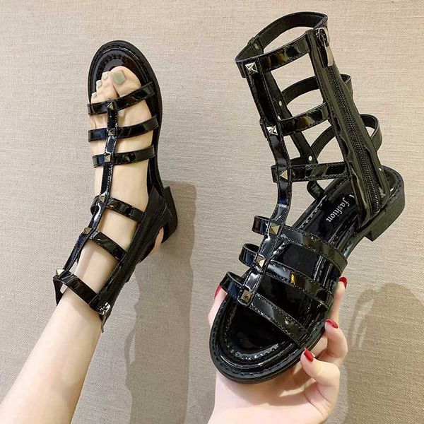

comfort shoes for women sandal woman boot buckle strap sandals summer heels 2020 women's suit female beige comfort block, Black