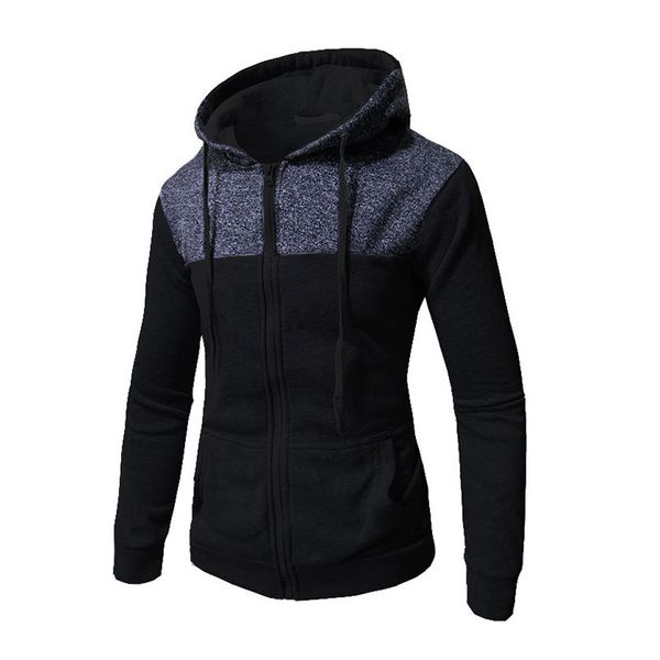 

hoodies men 2019 new fashion hoodies men colorblock sweatshirt male hoody hip hop autumn winter hoodie mens pullover xxxl, Black