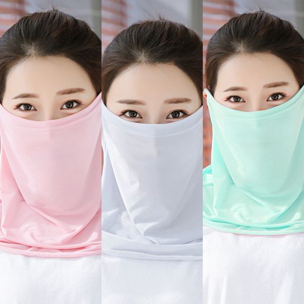 

z2svt magic hat fashion scarf seamless mask collars windproof sunscreen scarf multiple cycling outdoor face style, Black