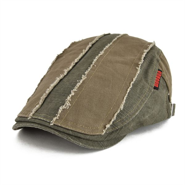 

voboom summer flat cap men distressed cotton newsboy ivy caps cabbie hat male gatsby beret hats adjustable driver boina 101, Blue;gray
