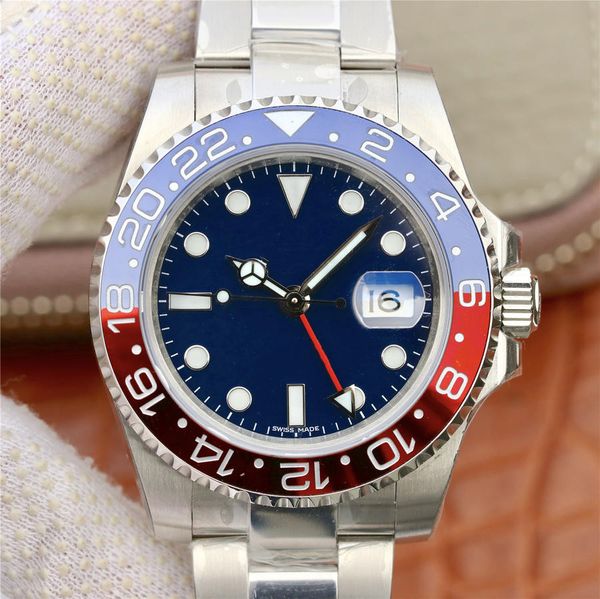 

New ew gmt ma ter ii luxury watch with 2836 automatic mechanical movement luxury watch diameter 40mm men 039 watch
