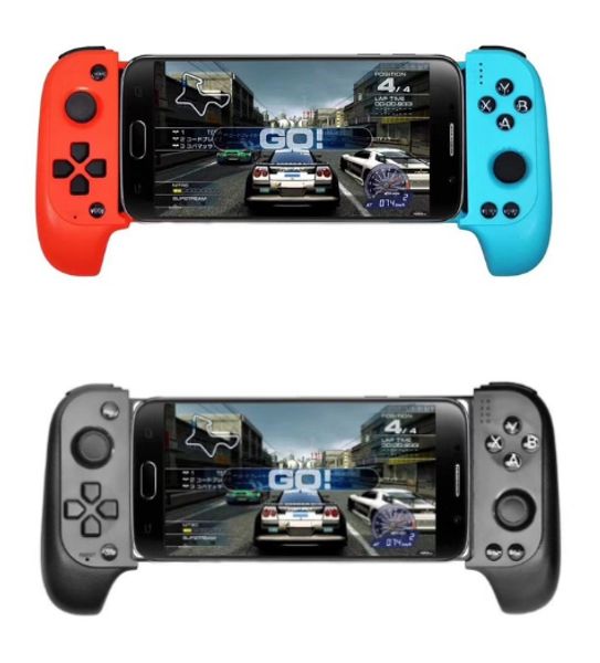 

upgraded saitake 7007f wireless bluetooth game controller telescopic gamepad joystick for samsung xiaomi huawei android phone pc