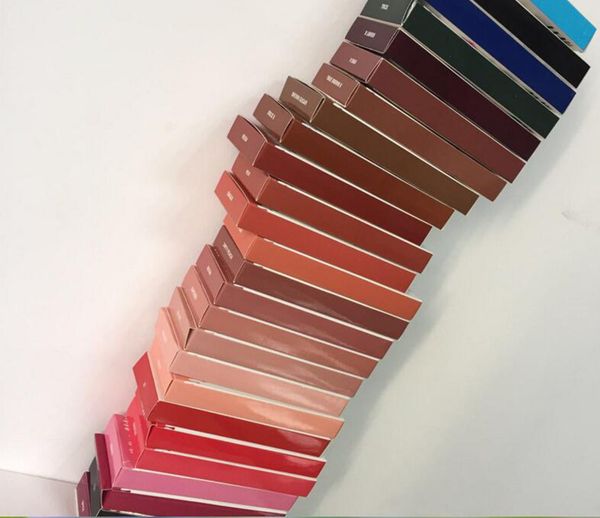 

multi-color lip gloss lip liner designer brand non-stick cup waterproof liquid lipstick natural makeup ing