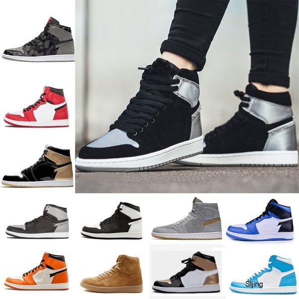 

with box 1 og banned bred toe unc 1s 3 mens basketball shoes homage to home royal blue men sports designer sneakers