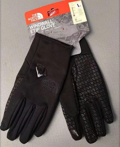 

2019 waterproof tn glove touch creen glove the norh outdoor port face warm full finger guante cell phone touch lei ure glove, Blue;gray