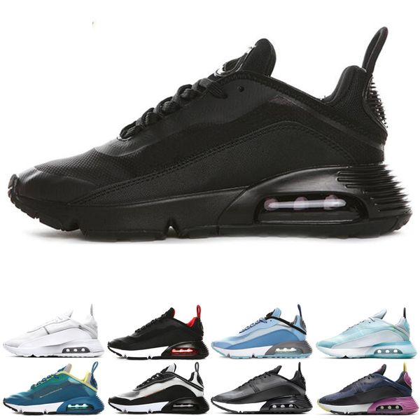 

2090 men running shoes fashion mens women pure platinum triple black cora black oreo sneakers sports shoes trainer 3645