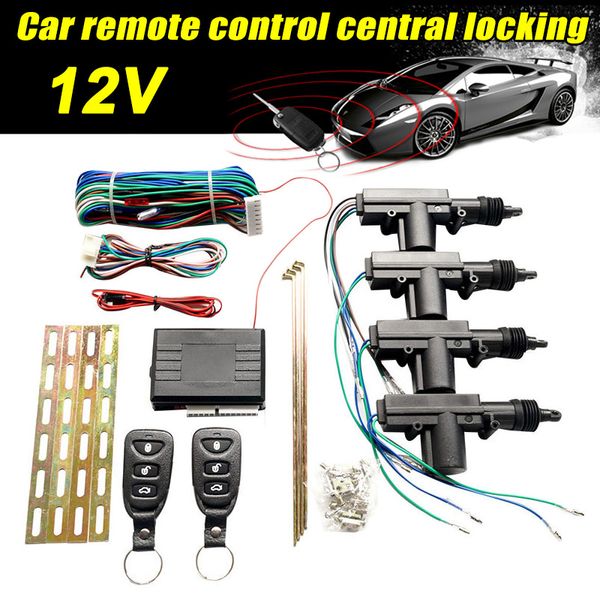 

car remote central kit keyless entry system 12volt motor door lock actuator dxy88