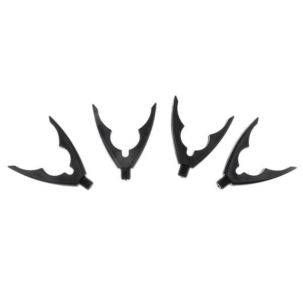 

4pcs nylon fishing rod rest butt gripper butts holder carp coarse fishing