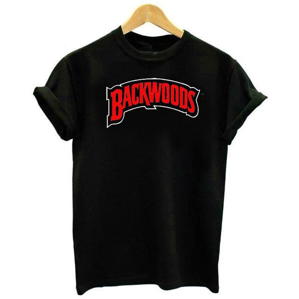 

Backwoods Letters Print Mens Tshirts Crew Neck Short Sleeve Mens Tops Summer Fashion Casual Boy Tees