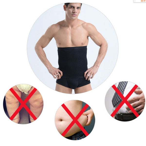 

men slimming waist trimmer belt new arrive corset beer belly fat cellulite burner tummy control stomach girdle body shaper, Black;brown