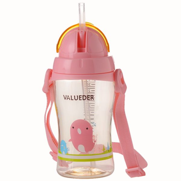

wei lun seoul ppsu kindergarten children girl's boy's take-out suspender strap adjustable plastic water bottle children cup with