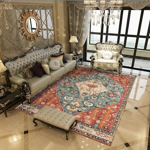 Moroccan Carpet Livingroom Home Decor Bedroom Carpet Classical Persian Rug Sofa Coffee Table Floor Mat Modern Study Area Rug Flooring Over Carpet Shaw