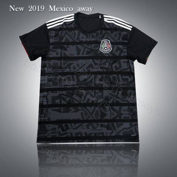 

2019 GOLD CUP Black Soccer Jerseys CHICHARITO Camisetas de futbol H.LOZANO G.DOS SANTOS soccer Shirts