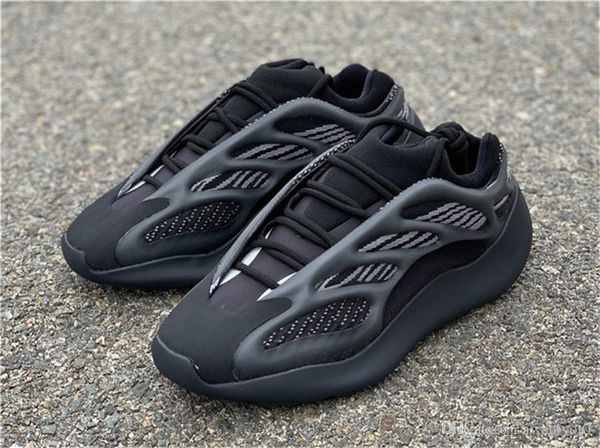 

authentic boots 700 v3 alvah h67799 running shoes men women azael fw4980 glow in the dark kanye west runner wave with original box
