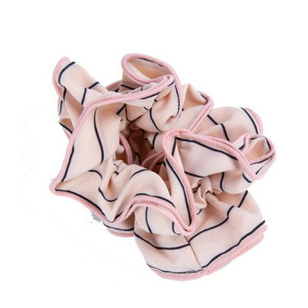 

slip silk scrunchie chouchou en soie degli scrunchies soft accessories ponytail holder suitable for women, Pink
