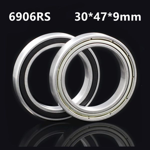 

6906rs 30*47*9(mm) 1piece bearings rubber sealed bearing thin wall bearing 6906 6906rs chrome steel