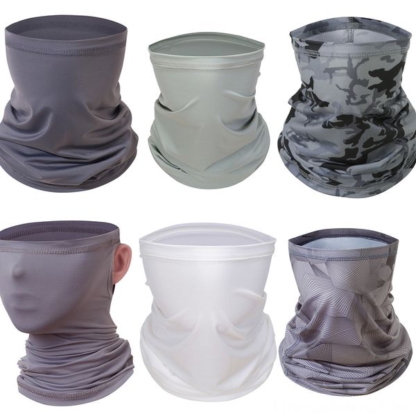 

gjmmb 40^riding masks sport face mask outdoor sports bandana motorcycle turban scarf bicycle neck tube men face dust mask women's, Black