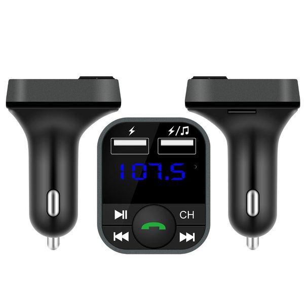 

bluetooth jl2.1 car usb charger fm transmitter wireless radio adapter mp3 player dual usb fast charger car accessories #ger