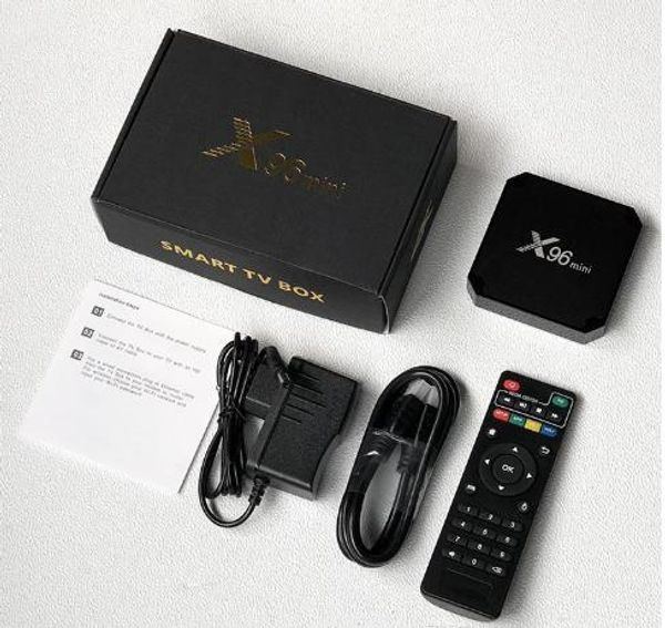 

android box x96 mini s905w 1gb 8gb wifi lan 4k ultra smart tv cutsom logo television 4k 2.4g wifi media player