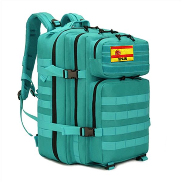 

2020 new 45l tactical backpack army molle travel waterproof rucksack tourist bagpack for outdoor hiking camping canta