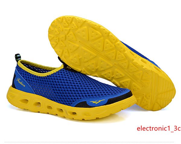 

dark red outdoor aqua shoes mesh breathable water sneakers footwear quick dry lightweight summer men water beach shoes