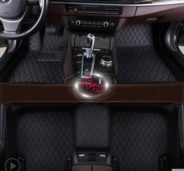 

for volvo s60l 2014~2019 leather car floor mats waterproof mat