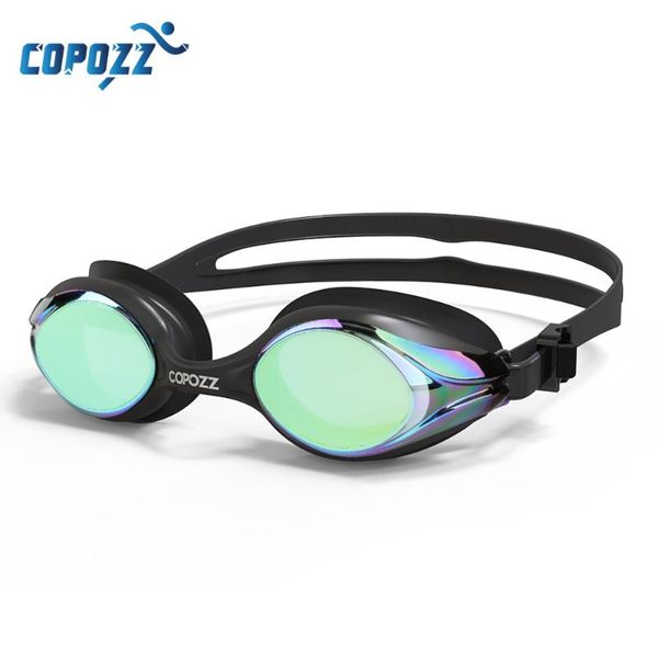 

copozz professional waterproof swimming goggles double anti-fog water swim glasses men women eyewear swim goggle with case