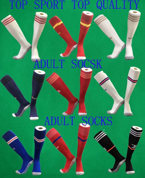 

19 20 Детские носки AJAX Футбольный чулок Реал Мадрид Колено Высокие хлопчатобумажны