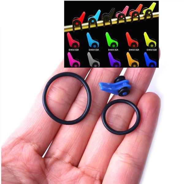 

fishing tackle safety holder treble spoon fish hook plastic rubber 10pcs/bag plastic fishing rod